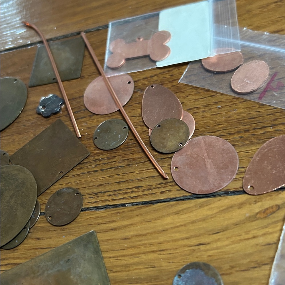 Copper and Brass Metal Blanks - Picture 4 of 7